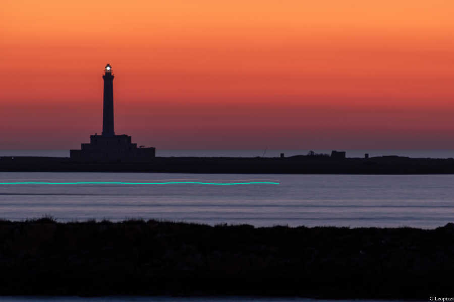 il faro di Gallipoli barche
