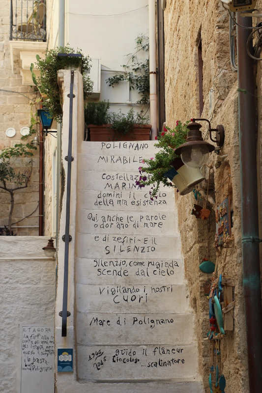 polignano a mare scala